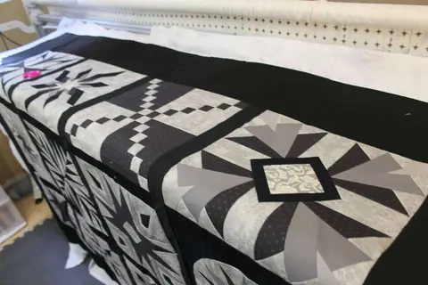 Black and White Beauty Quilt, photo 28 of 31