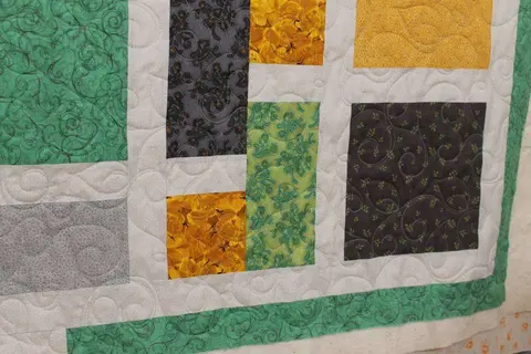 Blocked Beauty Quilt, photo 9 of 14