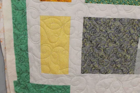 Blocked Beauty Quilt, photo 10 of 14