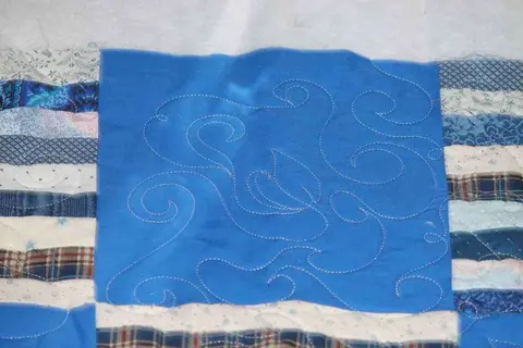 Blocks and Stripes Quilt, photo 4 of 9