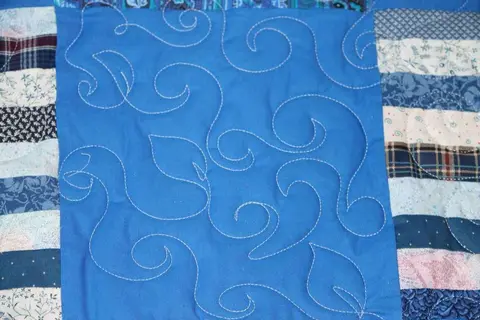 Blocks and Stripes Quilt, photo 8 of 9