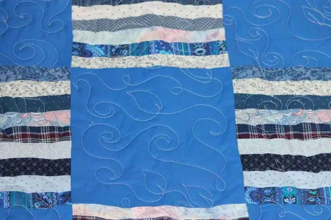 Blocks and Stripes Quilt, photo 9 of 9