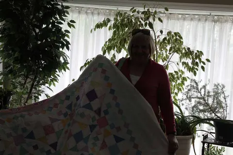 Diamonds and Triangles Quilt, photo 2 of 14