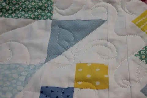 Diamonds and Triangles Quilt, photo 8 of 14