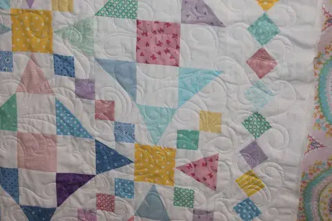 Diamonds and Triangles Quilt, photo 14 of 14
