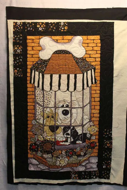 Doggie Dreams Quilt, photo 7 of 11