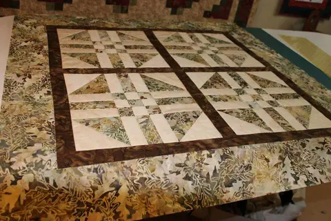 Fall Table Cloth Quilt, photo 3 of 7