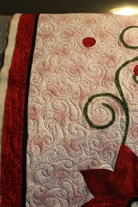 Fancy Point Setter Quilt