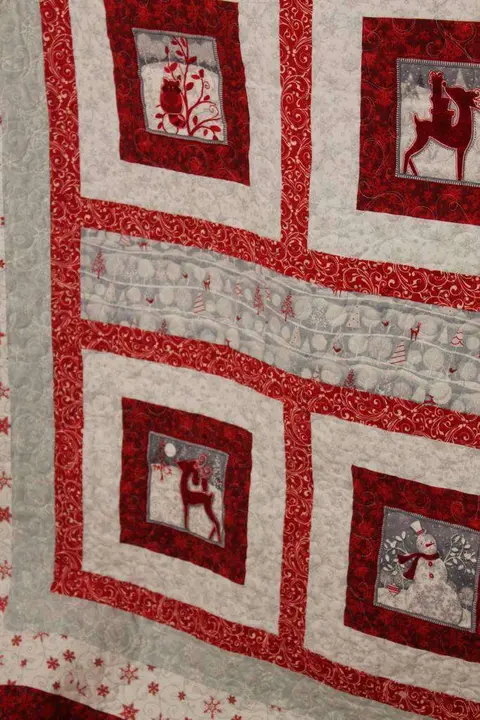 Flannel Christmas Quilt, photo 3 of 19
