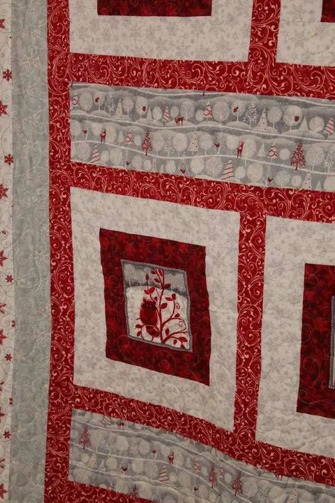 Flannel Christmas Quilt, photo 6 of 19