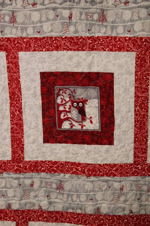 Flannel Christmas Quilt, photo 10 of 19
