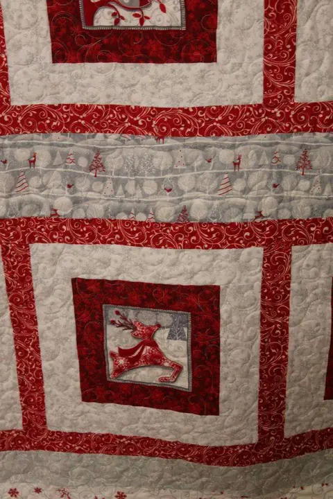 Flannel Christmas Quilt, photo 11 of 19