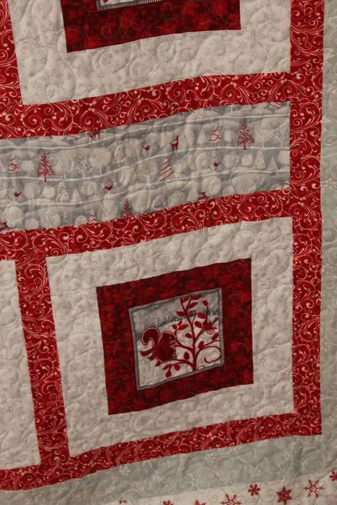 Flannel Christmas Quilt, photo 12 of 19