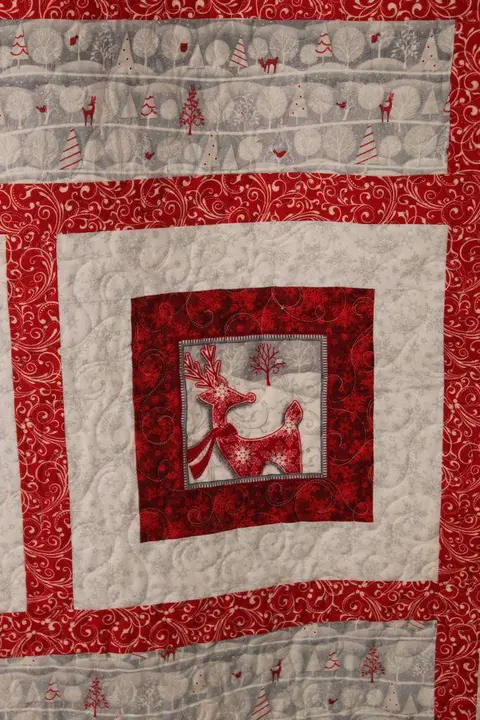 Flannel Christmas Quilt, photo 13 of 19