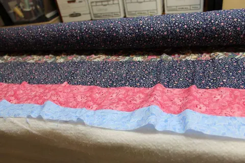 Flowered Chain Quilt