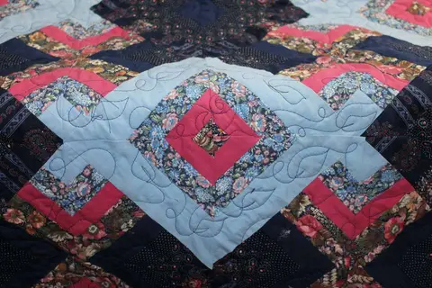 Flowered Chain Quilt, photo 10 of 15