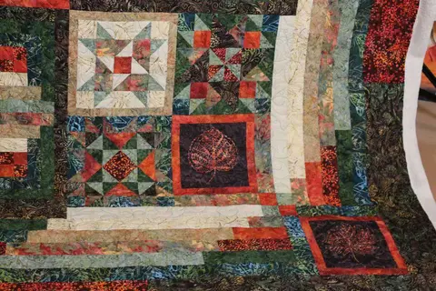 Forest Floor Quilt, photo 5 of 23