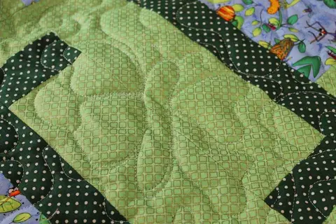 Froggie Rail Fence Quilt, photo 13 of 20