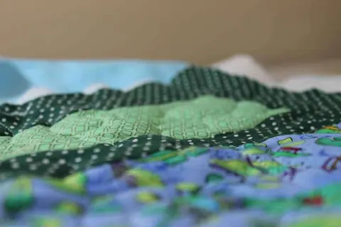 Froggie Rail Fence Quilt, photo 14 of 20