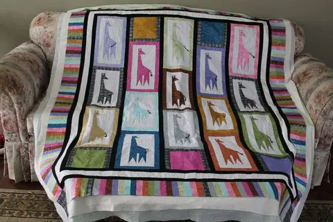 Giraffe Quilt, photo 13 of 33