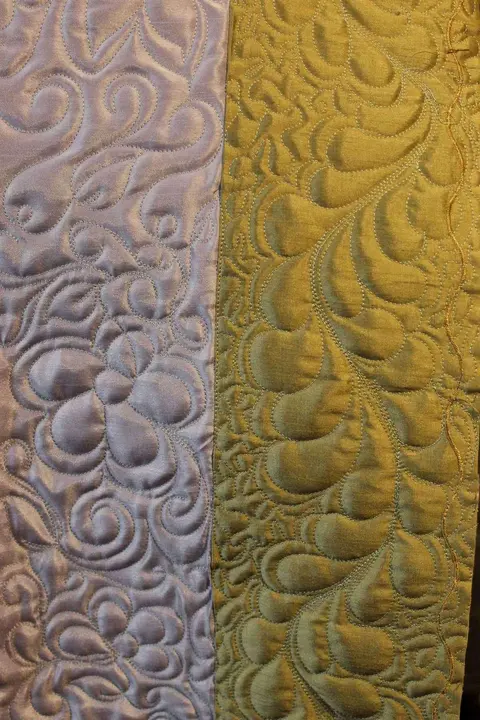 Green, Gold And Pink Quilt, photo 35 of 48