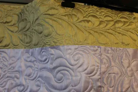 Green, Gold And Pink Quilt, photo 38 of 48
