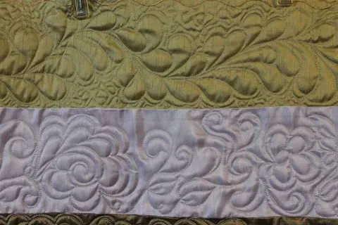 Green, Gold And Pink Quilt, photo 40 of 48