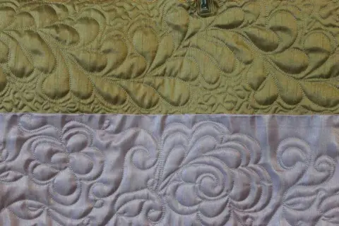 Green, Gold And Pink Quilt, photo 41 of 48