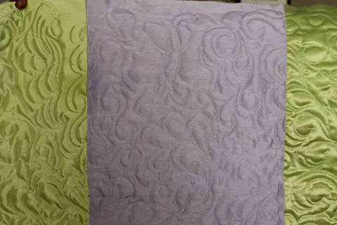 Green & Purple Satin Quilt, photo 28 of 28