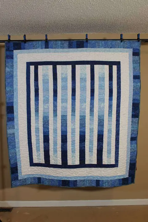 Jelly Roll Shades Quilt, photo 2 of 9