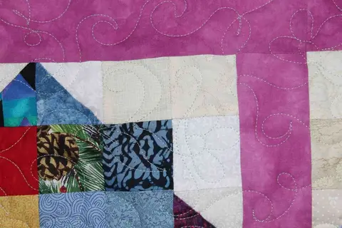 Jewelled Beauty Quilt, photo 3 of 4