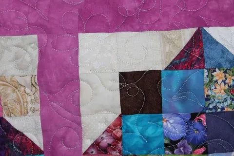 Jewelled Beauty Quilt, photo 4 of 4