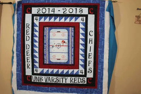 Life In Hockey Quilt, photo 3 of 8