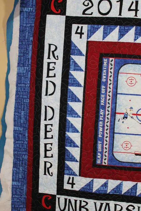 Life In Hockey Quilt, photo 5 of 8