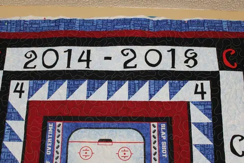 Life In Hockey Quilt, photo 8 of 8