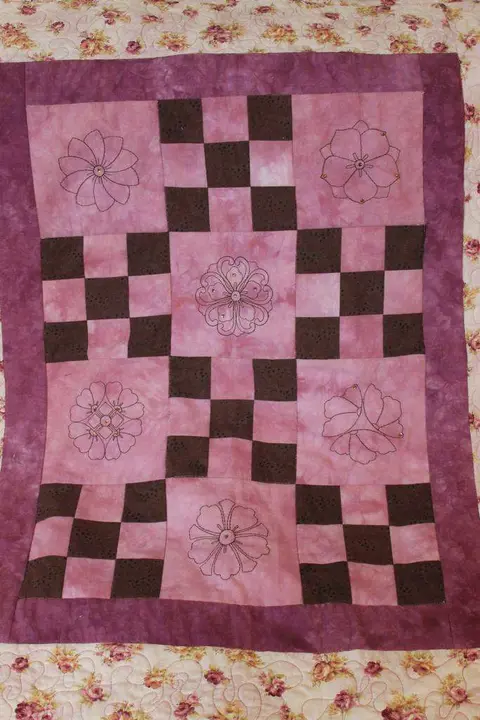 Nine Patch Beginnings Quilt, photo 4 of 9
