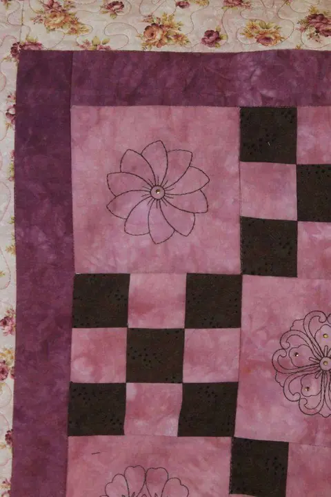 Nine Patch Beginnings Quilt, photo 6 of 9