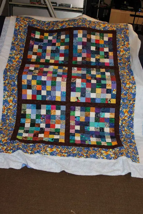 Nine Patch Jewel Quilt