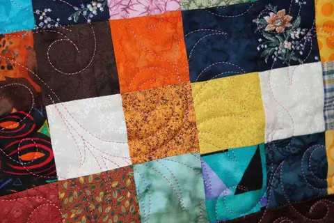 Nine Patch Jewel Quilt, photo 13 of 19
