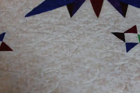 Paper Pieced Stars Quilt