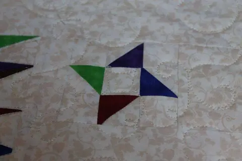 Paper Pieced Stars Quilt, photo 2 of 33