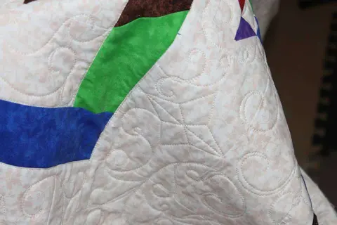 Paper Pieced Stars Quilt, photo 4 of 33