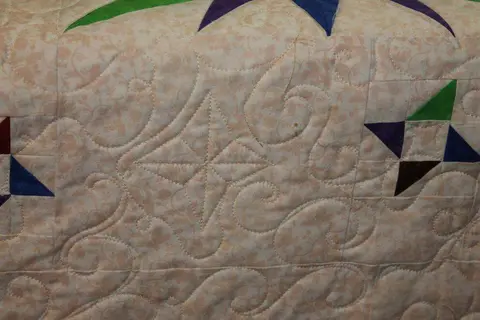 Paper Pieced Stars Quilt, photo 5 of 33