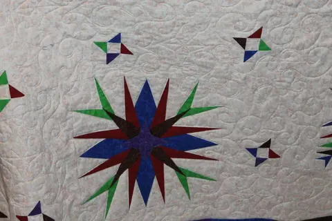 Paper Pieced Stars Quilt, photo 6 of 33