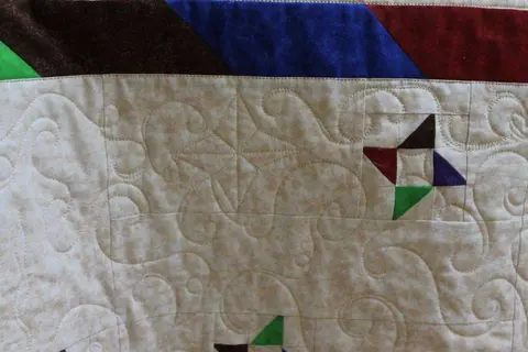 Paper Pieced Stars Quilt, photo 10 of 33