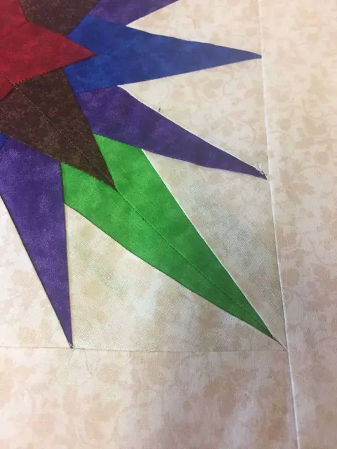 Paper Pieced Stars Quilt, photo 17 of 33