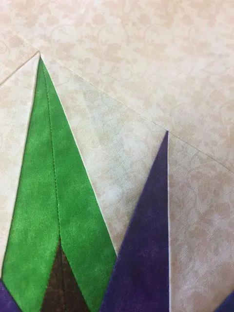 Paper Pieced Stars Quilt, photo 19 of 33