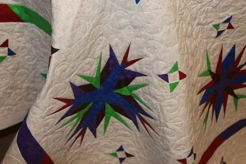 Paper Pieced Stars Quilt, photo 28 of 33