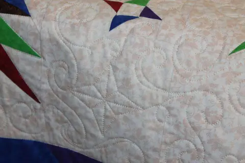 Paper Pieced Stars Quilt, photo 29 of 33