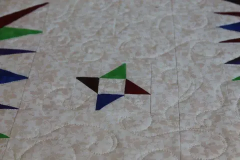 Paper Pieced Stars Quilt, photo 31 of 33